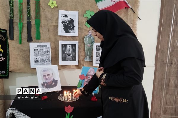 یادواره‌ی شهدای دانش‌آموزی حادثه تروریستی کرمان