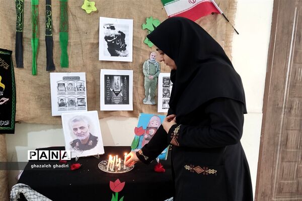 یادواره‌ی شهدای دانش‌آموزی حادثه تروریستی کرمان