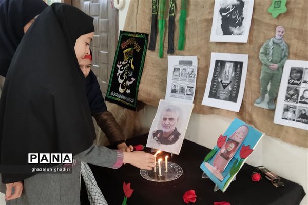 یادواره‌ی شهدای دانش‌آموزی حادثه تروریستی کرمان