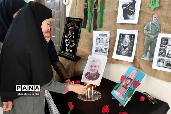 یادواره‌ی شهدای دانش‌آموزی حادثه تروریستی کرمان