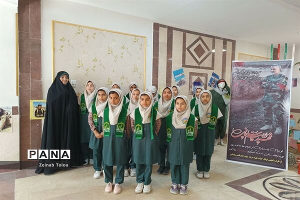 یادواره‌ی شهدای دانش‌آموزی حادثه تروریستی کرمان در مدارس ناحیه ۵