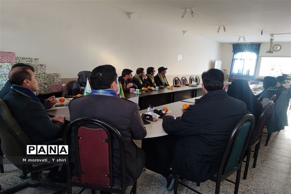 جلسه شورای برنامه ریزی سازمان دانش‌آموزی سه ماهه دوم در شهرستان سملقان