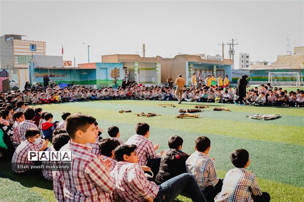 طرح شهید طوقانی در  مدارس امیدیه