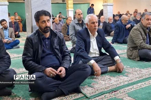 آیین بزرگداشت شهدای حمله تروریستی کرمان در فشافویه