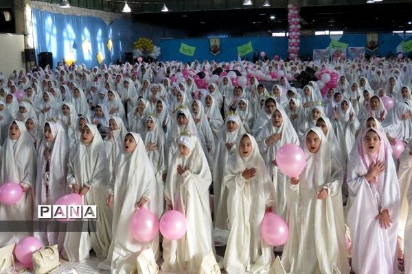 جشن تکلیف دختران در مصلی قیامدشت