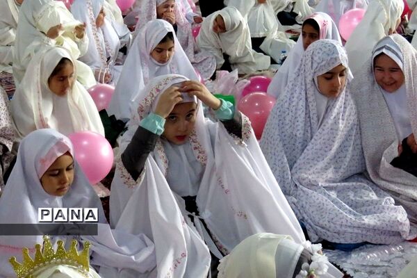 جشن تکلیف دختران در مصلی قیامدشت