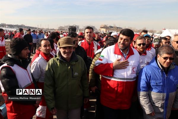 مانور زلزله، اسکان و درمان اضطراری در تبریز