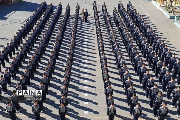 گرامیداشت شهدای کرمان در مدرسه شاهد خاتم‌الانبیا قرچک