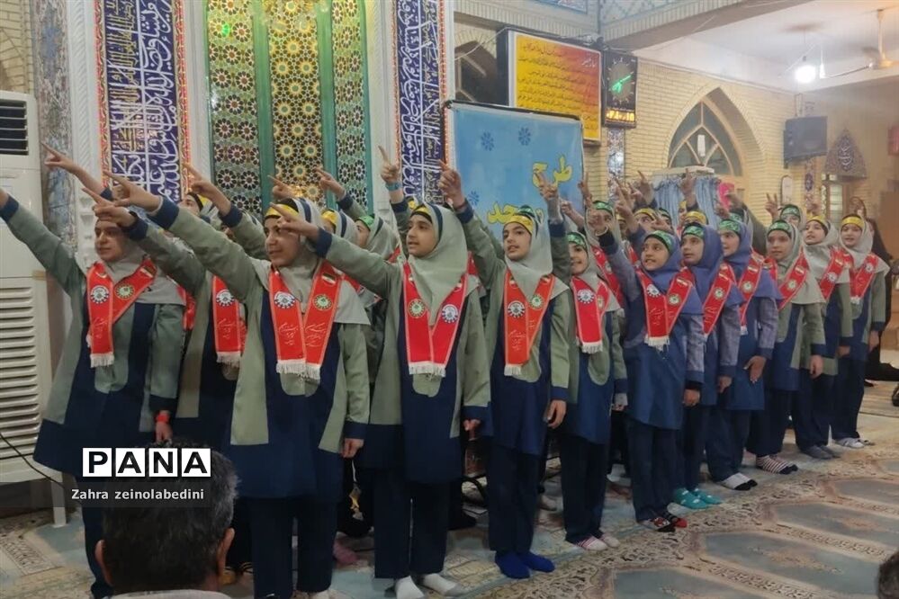 گرامیداشت شهدای دانش‌آموز کرمان در مسجد امام سجاد ناحیه ۱