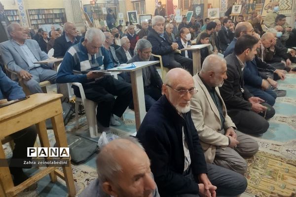 گرامیداشت شهدای دانش‌آموز کرمان در مسجد امام سجاد ناحیه ۱