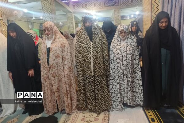 گرامیداشت شهدای دانش‌آموز کرمان در مسجد امام سجاد ناحیه ۱