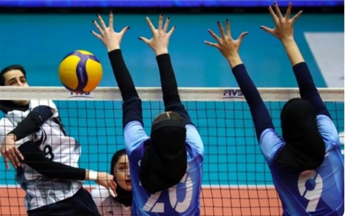 برگزاری مسابقات مینی والیبال ویژه دختران در شهرستان آباده