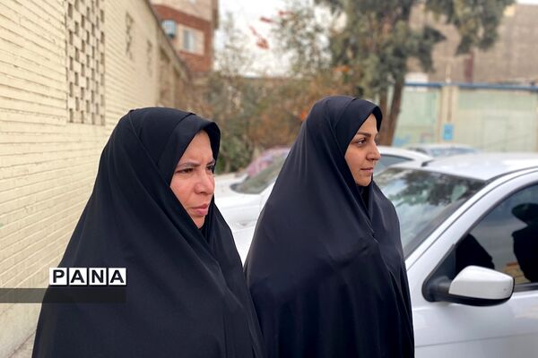 مراسم هفتم شهدای کرمان در دبستان دکتر محمدحسین کیهانی ناحیه یک شهرری