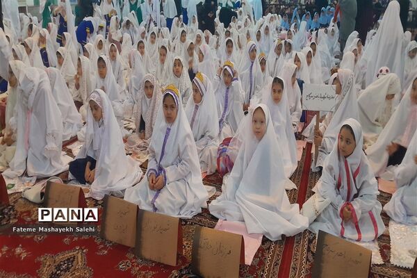 جشن تکلیف ۶۰۰فرشته زمینی در شهرستان نور