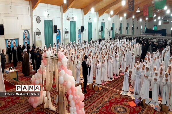 جشن تکلیف ۶۰۰فرشته زمینی در شهرستان نور