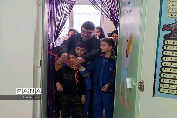 افتتاحیه اتاق بازی و ریاضی دبستان عمار منطقه ۱۸