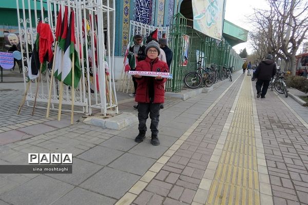 راهپیمایی حمایت از مردم مظلوم غزه