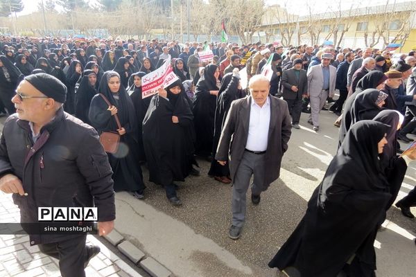 راهپیمایی حمایت از مردم مظلوم غزه