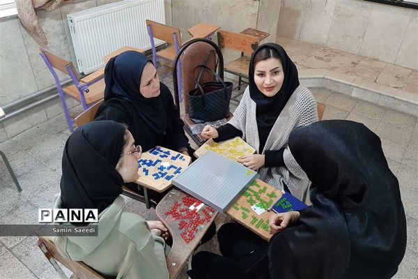 برگزاری دوره آموزشی بازی های فکری رویش ویژه فرهنگیان ناحیه ۳ شیراز