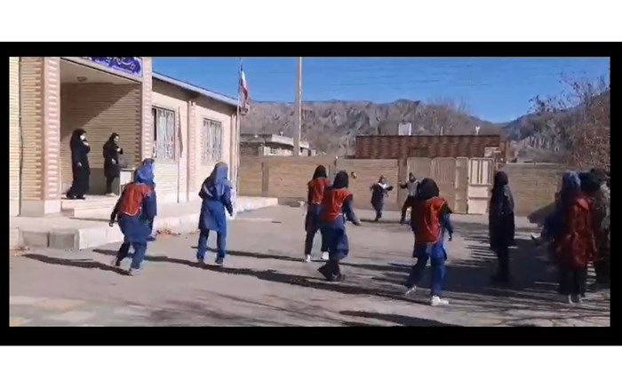 طرح ورزشی 100 مسابقه در 100 روز مدرسه دخترانه پیامبر اعظم (ص)/فیلم