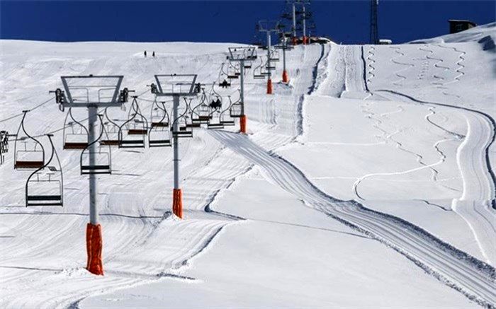 پیست اسکی بین‌المللی توچال بازگشایی شد