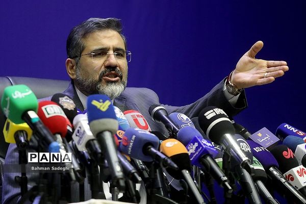 نشست خبری وزیر فرهنگ و ارشاد اسلامی
