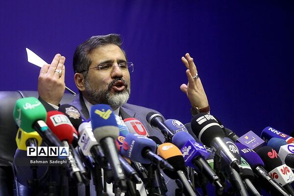 نشست خبری وزیر فرهنگ و ارشاد اسلامی