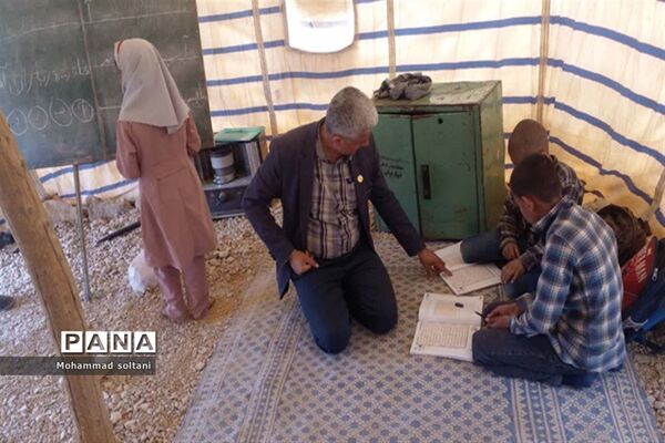 بازدید از 135 آموزشگاه عشایری با حضور سرگروه‌های آموزش و پرورشی عشایر فارس