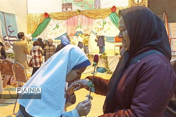 جشن اعیاد ماه رجب در مدارس شهرستان آباده