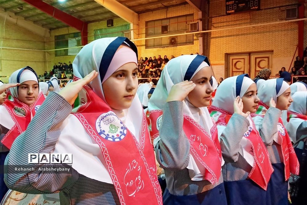 جشن اعیاد ماه رجب در مدارس شهرستان آباده