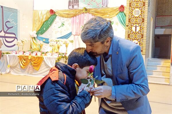 جشن اعیاد ماه رجب در مدارس شهرستان آباده
