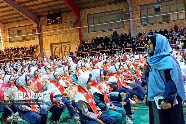 جشن اعیاد ماه رجب در مدارس شهرستان آباده