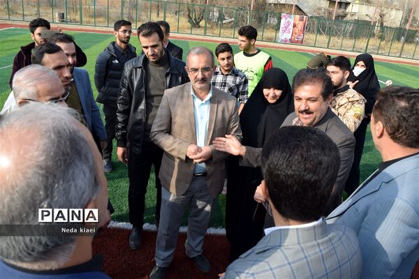 آیین افتتاح ۱۹ پروژه ورزشی طرح شهید سردار سلیمانی شهر تهران