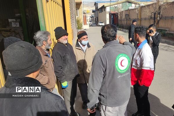 مانور آموزشی مهارت‌های پیشگیری در مقابل مخاطرات طبیعی و زلزله در کار خانه سیاسنگ شهرستان پردیس