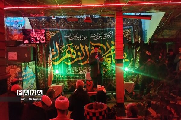 مراسم سالگرد شهادت شهید مدافع حرم، رضا عباسی در حسینیه شهید هاشمی ملارد