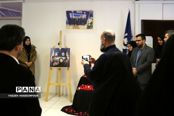 رونمایی از تصویر نمایه کاربری هماهنگ دانش‌آموز‌ خبرنگاران پانا شهرستان‌های تهران مزین به تصویر شهیده آیدا قاسمی‌