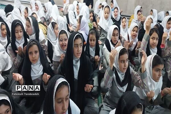 یادواره لاله‌های روشن درآموزشگاه الله‌اکبر اسلامشهر