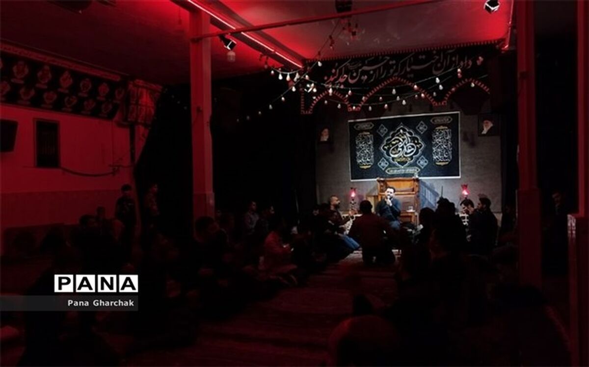 مراسم سوگواری شهادت امام هادی در قرچک/ فیلم
