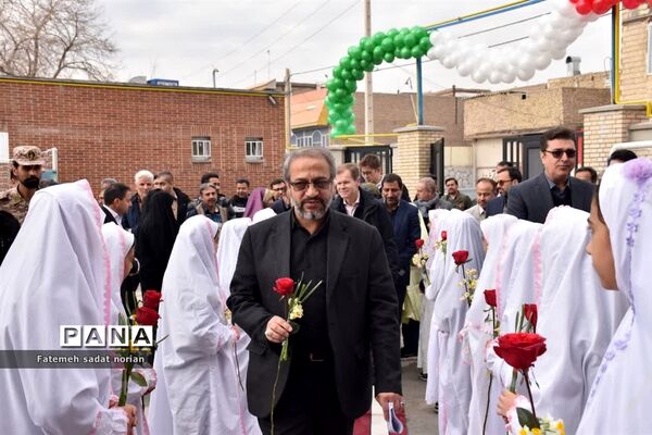 افتتاح مدرسه ۱۲ کلاسه کاظمیه مشهد