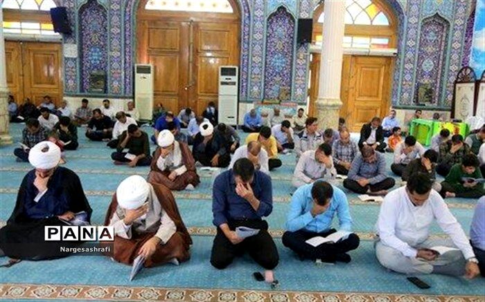 برگزاری مراسم دعای باران در شهر زیارت