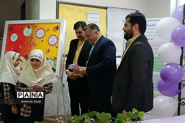 افتتاح کتابخانه دبستان فاطمه الزهرای نیشابور