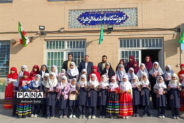 افتتاح کتابخانه دبستان فاطمه الزهرای نیشابور