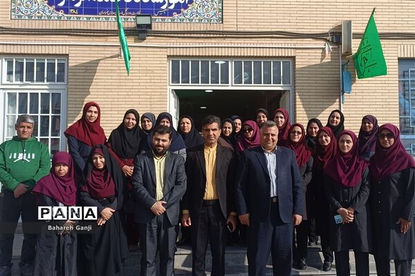 افتتاح کتابخانه دبستان فاطمه الزهرای نیشابور