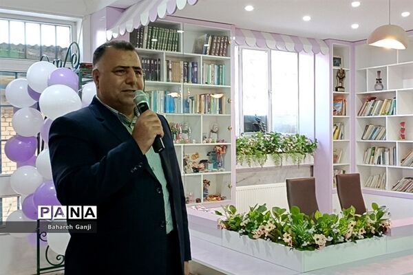 افتتاح کتابخانه دبستان فاطمه الزهرای نیشابور