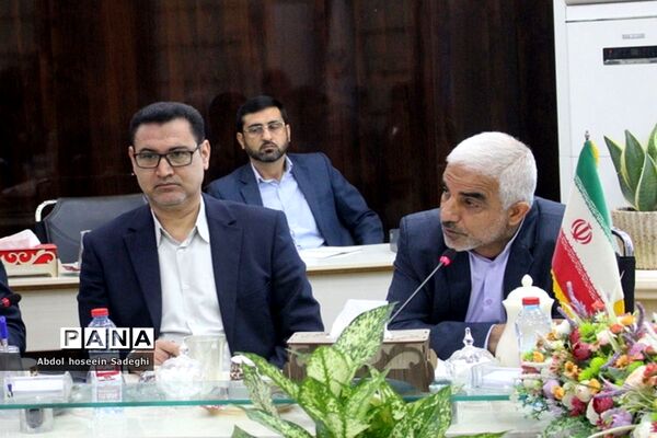جلسه ستاد امتحانات و حفاظت آزمون در بوشهر