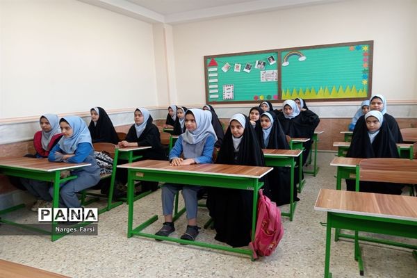 افتتاح طرح توسعه 3 کلاسه دبستان برکت محمود‌آباد قم