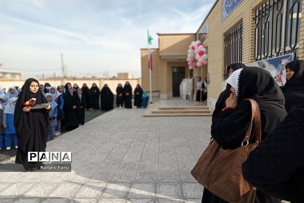افتتاح طرح توسعه 3 کلاسه دبستان برکت محمود‌آباد قم