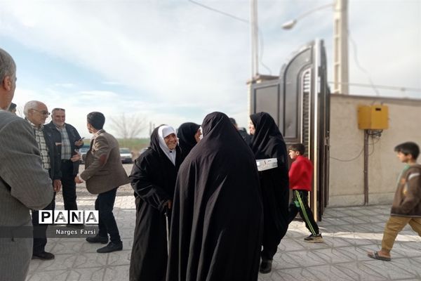 افتتاح طرح توسعه 3 کلاسه دبستان برکت محمود‌آباد قم