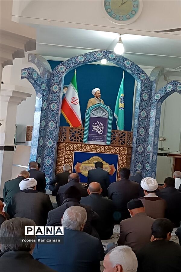 برگزاری نماز عبادی سیاسی جمعه در شهرستان خلیل آباد
