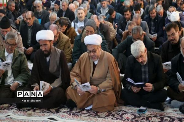 مراسم پرفیض دعای ندبه در شهرستان قوچان